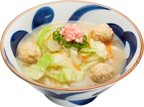 新生姜白湯うどん
