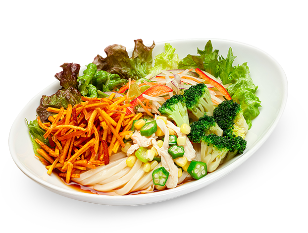 10種野菜のサラダうどん