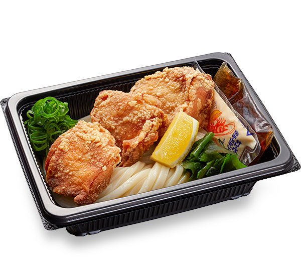 唐揚げうどん弁当
